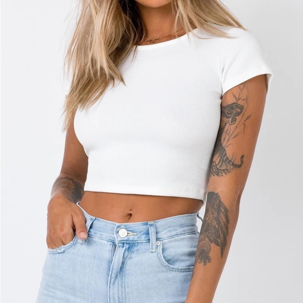 Princess Polly Classic Cropped Tee